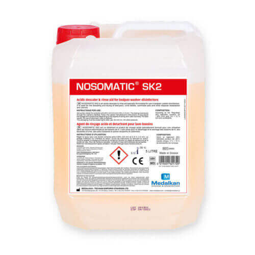 NOSOMATIC SK2 - Acidic descaler & rinse aid for bedpan washer-disinfectors