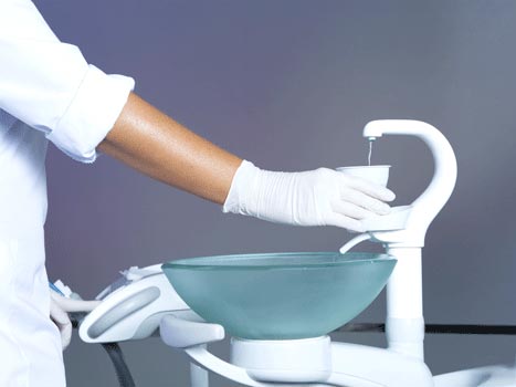 Disinfectants for spittoons & suction systems